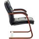 Кресло Бюрократ T-9927WALNUT-AV черный