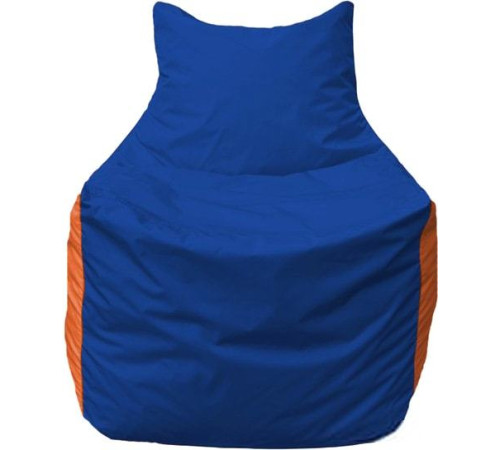Кресло-мешок Flagman Фокс Ф2.1-127 синий/оранжевый