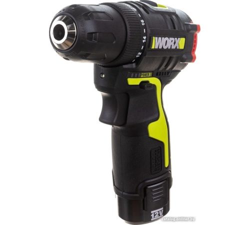 Дрель-шуруповерт Worx Professional WU130X с 2-мя АКБ, сумка