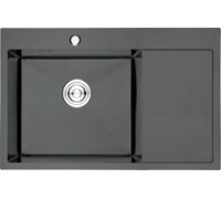 Кухонная мойка Gerhans K37851B-L левая, графит