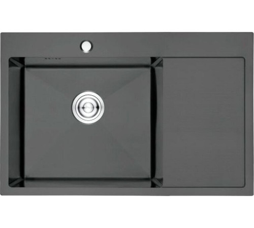 Кухонная мойка Gerhans K37851B-L левая, графит