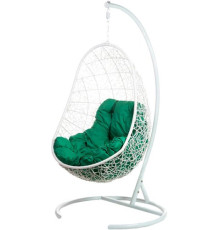 Подвесное кресло BiGarden Easy белый/зеленый