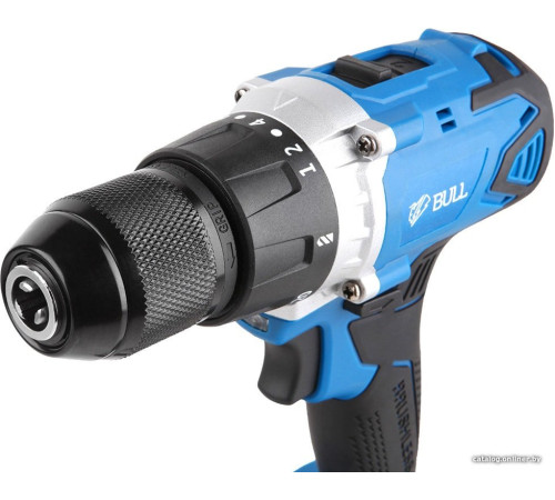 Дрель-шуруповерт Bull SR 1802 с 2-мя АКБ, кейс