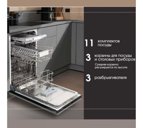 Встраиваемая посудомоечная машина Zigmund & Shtain DW 309.4