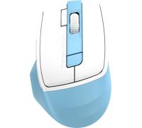 Мышь A4Tech Fstyler FG45CS Air2 белый/голубой