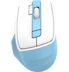Мышь A4Tech Fstyler FG45CS Air2 белый/голубой