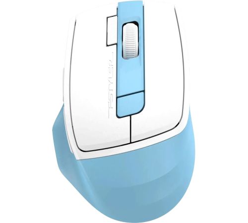 Мышь A4Tech Fstyler FG45CS Air2 белый/голубой