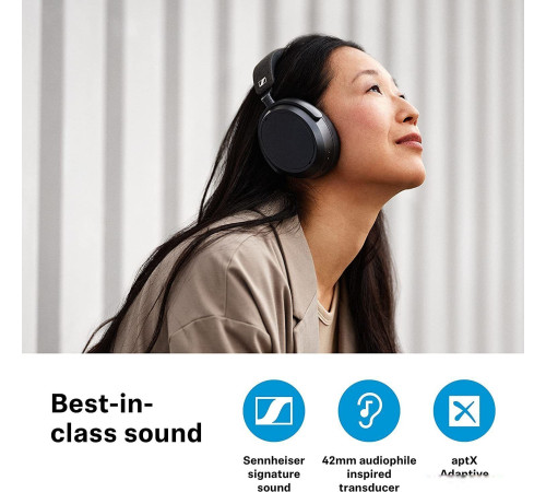 Наушники Sennheiser Momentum 4 Wireless черный