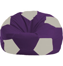 Кресло-мешок Flagman Мяч Стандарт М1.1-36 фиолетовый/белый