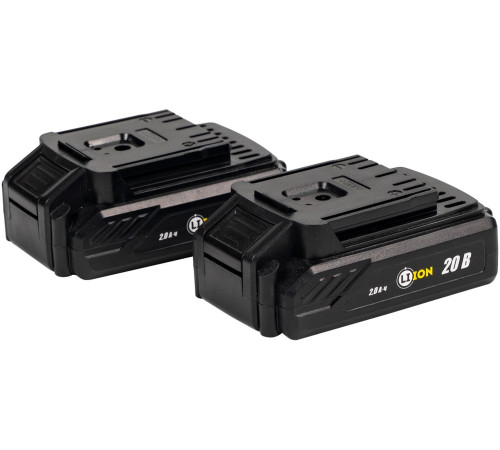 Дрель-шуруповерт Kolner KCD 20-2LC с 2-мя АКБ, кейс