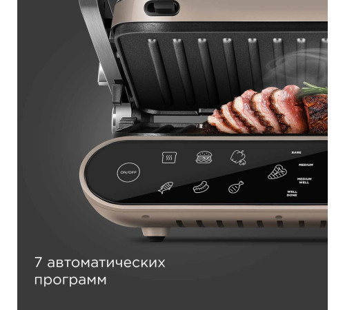 Электрогриль Redmond Редмонд SteakMaster GM303 бежевый