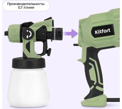 Краскораспылитель Kitfort KT-6496