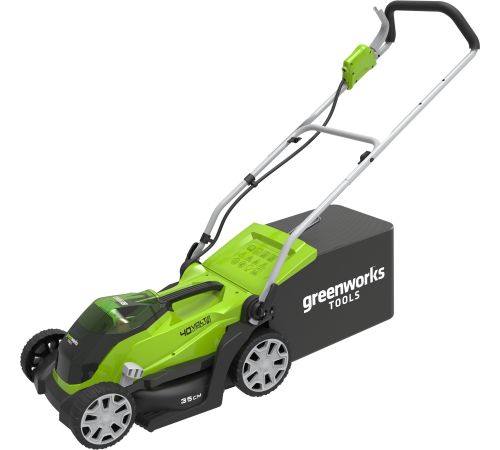 Колёсная газонокосилка Greenworks G40LM35K4 с 1-м АКБ 4 а*ч