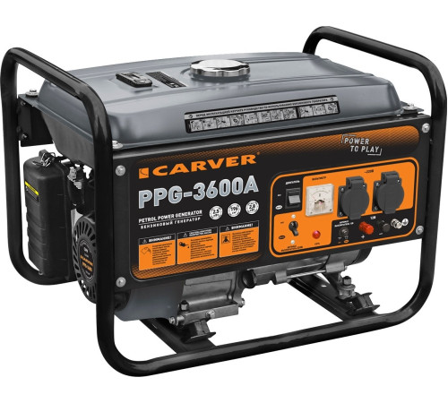 Бензиновый генератор Carver PPG-3600А