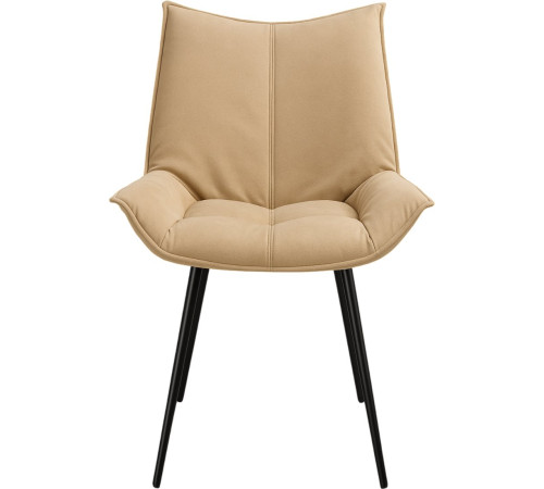 Стул Mio Tesoro Эльба бежевый/черный