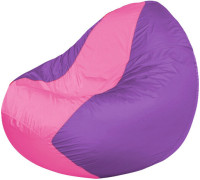 Кресло-мешок Flagman Classic К2.1-210 сиреневый/розовый