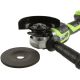 Угловая шлифмашина Greenworks GD24AG 3200207CUG с 1-м АКБ