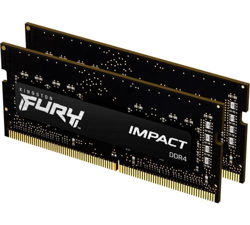 Оперативная память Kingston FURY Impact 2x32GB DDR4 SODIMM PC4-25600 KF432S20IBK2/64