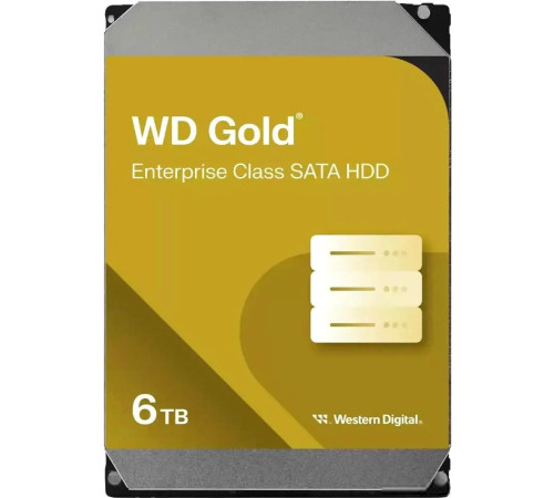 Жесткий диск WD Gold 6TB WD6004FRYZ