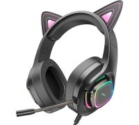 Наушники Hoco W107 призрачный кот