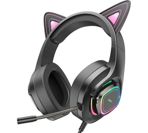 Наушники Hoco W107 призрачный кот