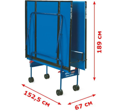 Теннисный стол Start Line Game Outdoor синий