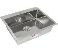 Кухонная мойка ARFEKA Eco AR PVD Decor Millet Grains 70x50 сатин