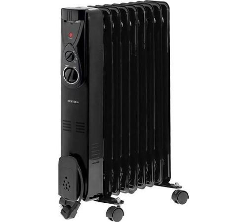 Масляный радиатор CENTEK CT-6201 черный