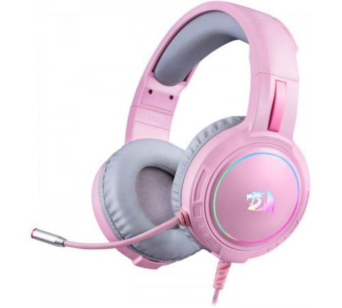 Наушники Redragon Mento розовый
