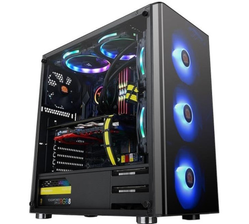 Корпус Thermaltake V200 Tempered Glass RGB Edition CA-1K8-00M1WN-01