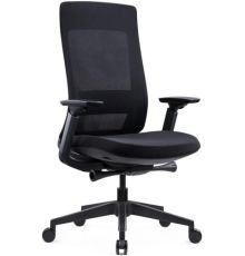 Офисное кресло SitZone VL002B сетка, ткань, пластик, черный