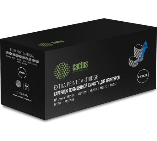 Картридж CACTUS CS-CF362X-MPS аналог HP CF362X-MPS