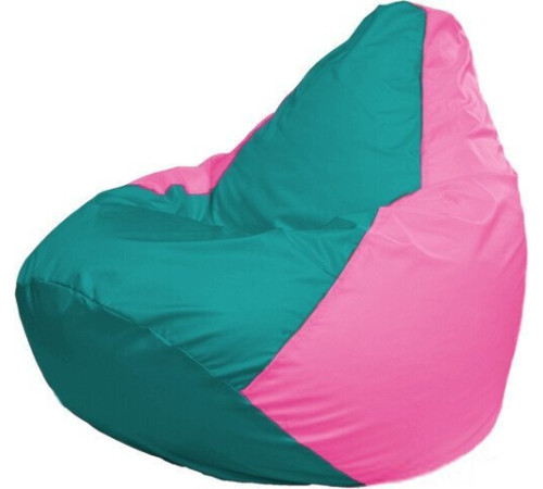 Кресло-мешок Flagman Груша Макси Г2.1-295 розовый/бирюзовый