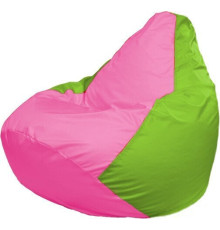 Кресло-мешок Flagman Груша Макси Г2.1-197 салатовый/розовый