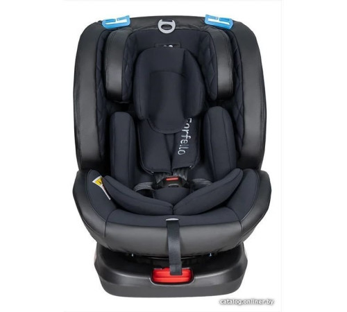 Детское автокресло Farfello YB102A2 черный/экокожа