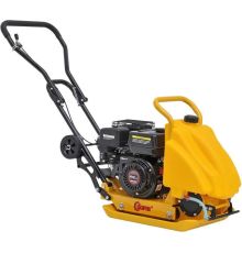 Виброплита Skiper C-90 Loncin LC200F бак, колеса, мат