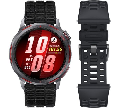 Умные часы Huawei Watch GT Runner 2 титановый/красный, международная версия