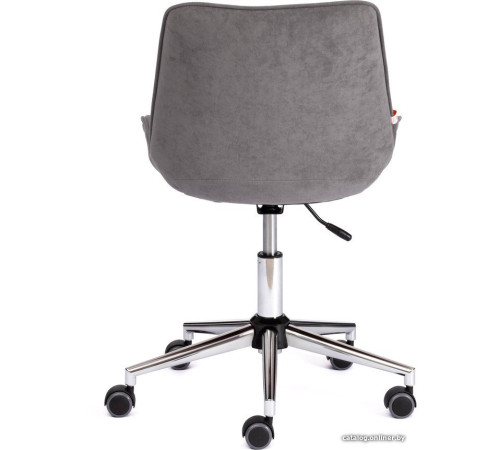 Офисное кресло TetChair Style флок, серый