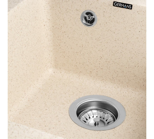 Кухонная мойка Gerhans A10 бежевый