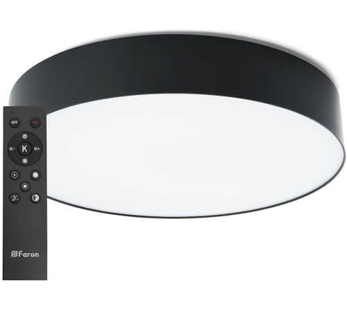 Светильник-тарелка Feron Simple matte AL6200 48067 черный