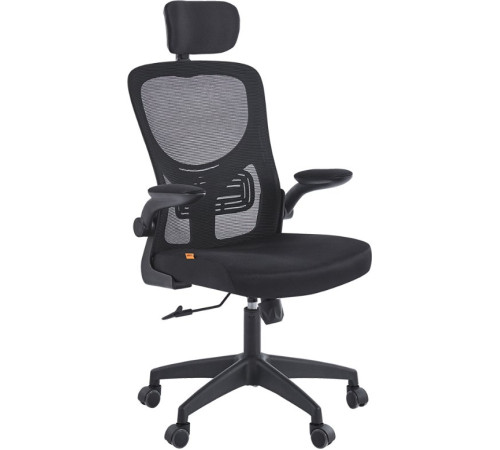 Офисное кресло CHAIRMAN CH633 ткань, черный пластик/черный