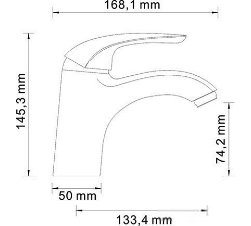 Смеситель Wasserkraft Rossel 2803