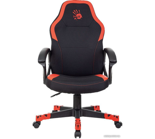 Игровое геймерское кресло A4Tech Bloody GC-190 черный/красный