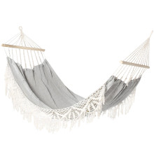 Дачный гамак Home4you Lazy Grey 20639 серый