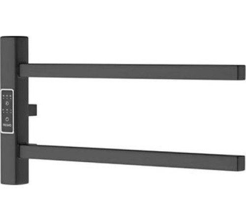 Полотенцесушитель Маргроид Ferrum Cook СНШ профильный 18*40 Черный матовый, скрытого монтажа, таймер слева