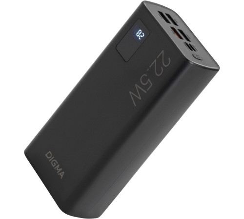 Внешний аккумулятор Digma DGPF30A 30000mAh черный