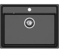 Кухонная мойка GranFest GF-LV-660 черный