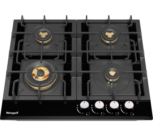 Варочная панель Weissgauff HGG 6445 BL Volcano Burner