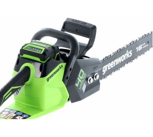 Аккумуляторная пила Greenworks GD40CS18K2 2005807UA с 1-им АКБ 2 Ач