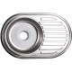 Кухонная мойка AKS Овальная 77x50 декорированная